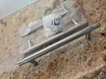 New 3 Pcs 7" Brushed Stainless Nickel Cabinet Pulls Drawer Door. Fixed Price $14.99.