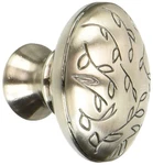 Mng Hardware 15221 1/2-INCH Vine Egg Knob Satin Antique Nickel. Fixed Price $6.15.