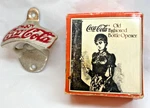 Vintage Coca Cola Old Fashioned Bottle Opener Cast Iron New Box. Fixed Price $16.00.