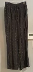 Signature Studio Pants Geometric Stripe Pull-on Casual Womens Large New. Fixed Price $19.92.