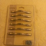 Target Home 5" Handles/ Pulls Brushed Satin Pewter Classic Design 6 Pack. Fixed Price $12.58.