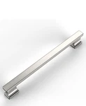 Amerdeco Brushed Satin Nickel Cabinet Pulls, 10 Pack, 7.5" Centers, ZH00013. Fixed Price $31.99.