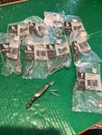 Lot Of New Keeler Brass / Belwith Nickel Cabinet Drawer Pull N19111 P521-SC. Fixed Price $14.95.