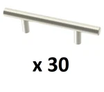 *30-PACK* Franklin Brass Simple Bar In. Drawer/cabinet Pull, Stainless Steel. Fixed Price $27.99.
