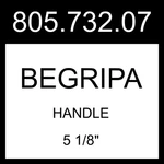 Ikea Begripa Handle Light Blue/half-round Pack 1/8" 805.732.07. Fixed Price $32.99.