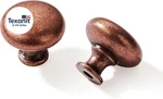 10 Pack 1-1/4" Vintage Antique Copper Zinc Alloy Cabinet Knobs Single Hole Cen. Fixed Price $39.57.