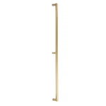 Emtek Select Appliance Pull 36" Cc, Rectangular Stem, Knurled, Satin Brass. Fixed Price $356.00.