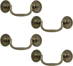 Drop Bail Pulls 3.35-INCH Hole Center Drawer Handles Antique Bro.... Fixed Price $23.99.
