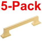 Belwith Keeler 5-PACK Brownstone 5-1/16 C/c Cabinet Handle Drawer Pull. Fixed Price $28.49.