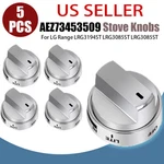 Pcs Burner Knob Compatible With Lg Range LDG3015ST LRG3093ST LRG3081ST. Fixed Price $27.02.