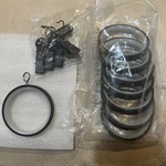 New Rowley 1/8" Ring With Eyelet Clip, Pcs FM200/MK. Fixed Price $18.00.