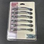 (5 (6-PACK) Inch Spoon Foot Pull Chrome 085-03-1814. Fixed Price $103.73.