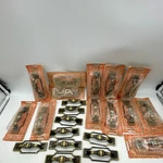 Vtg Nos Lot Of 22 Amerock Viscount Antique English Cabinet Handle T-235. Fixed Price $29.24.