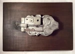 Antique European Wrought Iron Door Lock Mechanism, 17TH Century 10". Fixed Price $120.00.