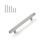 Gobrico 30 Pack 4" (102MM) Hole Center Cabinet Pulls, Satin Nickel Kitchen Ca.... Fixed Price $31.15.