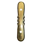 Amerock Brass Cabinet Handle Back Plate BP-736-AE 736-1 Nos Antique Mcm. Fixed Price $5.60.
