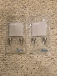 Ikea Attest / Drawer Stainless Steel - 2 Pack 4 Knobs Total 501.387.50. Fixed Price $19.99.