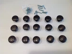 Nwot Hafele Oil Rubbed Bronze Designer Pull Knobs Hardware Lot Of 15. Fixed Price $74.99.