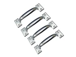 Qcaa Door Pull, 6-1/2", Steel, Zinc, Made ZINC(6-1/2"). Fixed Price $24.63.