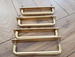 4 Rejuvenation Hardware Drawer Pull Patton 6 In Aged Brass. Fixed Price $149.99.