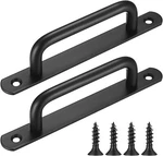 2 Pcs Barn Door Handles, Sliding Pull 160MM/6.3 Inch, Black. Fixed Price $13.99.