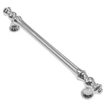 Alzassbg 15-PACK Chrome 5" Vintage Cabinet Pulls Kitchen Handles AL3085CP. Fixed Price $115.58.