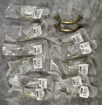 13 Liberty Hardware #5605 Antique Brass Cabinet Drawer Pulls Handles New. Fixed Price $29.99.