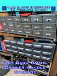 Deco Pull Upgrade Handle For Vintage Metal Parts Drawers Box Bins Cabinet. Fixed Price $187.20.