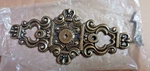 Vtg Nos Hyer Ornate Brass Cabinet Pull Back Plate Hollywood Regency Mcm #2966. Fixed Price $9.99.