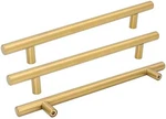 Goldenwarm Brushed Brass Cabinet Handles 6" Long 3.5" Center Hole 9. Fixed Price $18.00.