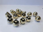 Of 17 Mid Century Mushroom Knobs - 2 Lots Available!. Fixed Price $19.00.