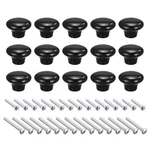 15PCS 38X28MM Ceramic Drawer Knobs Mushroom Shape Door Pull Handles Black. Fixed Price $28.12.