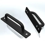 Hitefu 2PCS Sliding Barn Door Handle, 5.9-INCH Aluminium Alloy Gate Hand.... Fixed Price $11.13.