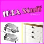 Pair Of Ikea Fagleboda Drawer Pull Handles Silver 802.261.61 - New. Fixed Price $8.99.