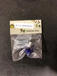 Lews Hardware Mushroom Glass 1-1/4" Cabinet Knob Models 37-201, 34-114MUG. Fixed Price $10.38.