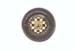 Jaguar E-type Black Logo Decal Leather Gear Knob Fast Post SBS1339/7. Fixed Price $158.64.