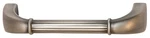Box Of 25 Hafele Keystone Collection Cabinet Pull Antique Satin Brass Finish. Fixed Price $74.99.