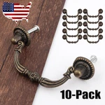 10X Vintage Drop Bail Dresser Wardrobe Drawer Pull Antique Bronze Cabinet Handle. Fixed Price $12.99.