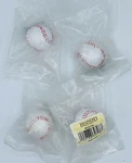 Baseball Drawer Pulls Cabinet Knobs Set Of 4 New 1 Inch 3-D. Fixed Price $17.90.