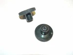 Solid Brass Knurled Thumb Knob X #10/32 Thread - Lot Of Pcs.. Fixed Price $15.00.