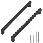 Cabinet Matte Black Handles Square Drawer Pulls, 10 Pack Inc.... Fixed Price $60.54.