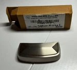 Signature Hardware 3-1/2 Bresnick Solid Brass Bin Pull Satin Nickel. Fixed Price $9.99.