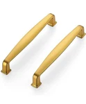 Ravinte 30 Pack 5 Inch Kitchen Cabinet Handles Brushed Brass Pulls. Fixed Price $45.99.