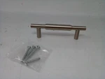Signature Hardware 5.5" Colmar Solid Brass Cabinet Pull - Brushed Nickel. Fixed Price $20.00.