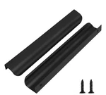 Goldenwarm 10 Pack Kitchen Cabinet Handles 7-1/2 Inch Black Finger Pulls. Fixed Price $30.99.