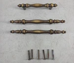 Vintage Amerock Colonnade Pulls Cabinet Drawer Door Lot Of 3 Antique English. Fixed Price $14.95.