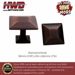 Square Cabinet Knobs Transitional Hardware Kitchen Bath Furniture Drawers Angled. Fixed Price $5.99.