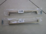 X Emtek 86720US4 Keaton 12 Inch Center Cabinet Pull ,satin Brass. Fixed Price $60.00.