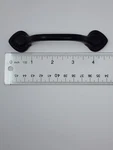 Liberty Drawer Pull Cabinet Double Beaded Handle Bar Coastal Zinc Black. Fixed Price $5.39.