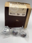Knob, Silver, Chrome, P111-26, Belwith Kitchen Cabinet Door Cupboard (28) Pieces. Fixed Price $25.00.